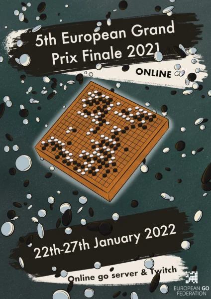 Poster du 5e Grand Prix Européen de Go